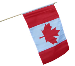 hand waver flags canada